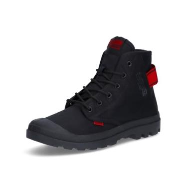 Imagem de Palladium Bota de tornozelo clássica unissex para adultos, Preto, 37 BR