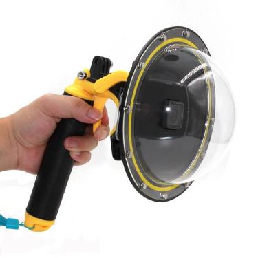 Imagem de Dome GoPro Hero 5 6 7 Black com Bastão e Gatilho - Telesin