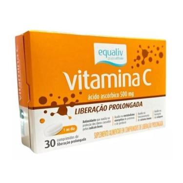 Imagem de Vitamina C 500mg (30 comp) - Padrão: Único - Equaliv