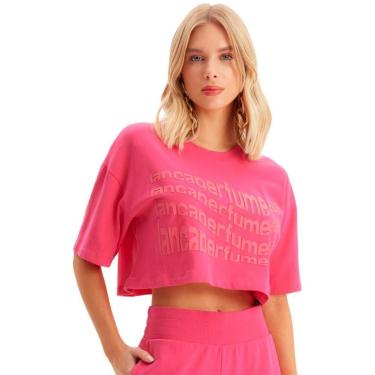 Imagem de Camiseta Cropped Easy Lança Perfume Feminino-Feminino