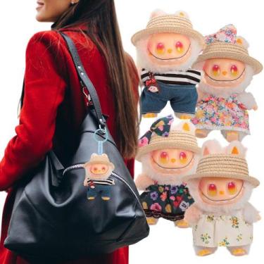 Imagem de Roupinha Para Boneco Labubu Monstro Chaveiro Exclusivas - Toys 2U