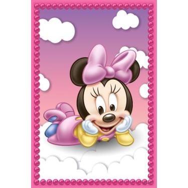 Imagem de Painel Festa Retangular Para Casado 1,5x2,2m Minnie Baby 3 - Fantasia 