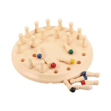 Imagem de Jogo De Memória De Xadrez, Jogo De Tabuleiro Familiar Para Crianças E 