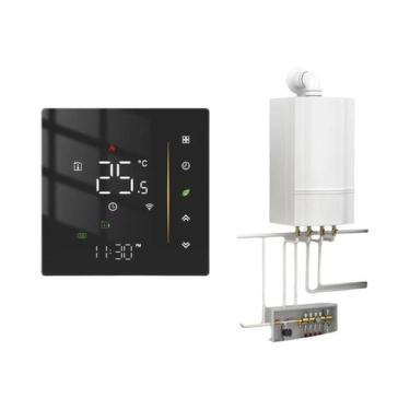 Imagem de Termostato Inteligente Zigbee Controlador De Temperatura Ambiente Para