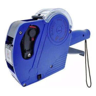 Imagem de Etiquetadora Manual 321321 Tesla Azul 8 Dígitos + Refil + Et - Congrat