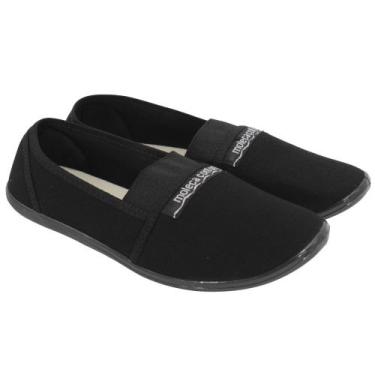 Imagem de Sapatilha Moleca Brim Sider Preto, Pt, Preto, 36