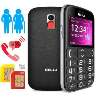 Imagem de Celular Blu Joy 3G Tecla SOS Discagem Rápida Dual Chip Lanterna Rádio 