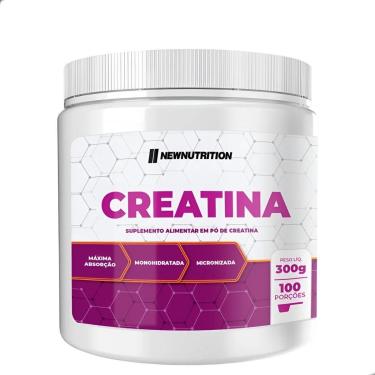 Imagem de Creatina Monohidratada 300g New Nutrition-Unissex