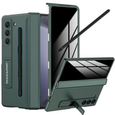 Imagem de Capa YQODSZ para Samsung Galaxy Z Fold 5, caneta de tela de privacidad