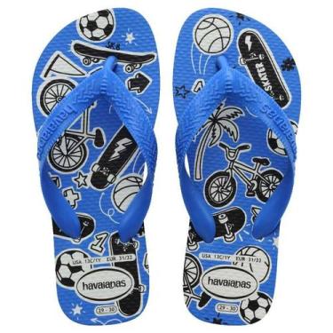 Imagem de Chinelo Havaianas Kids Athletic - Infantil - Azul - 2324, Azul, 23/24