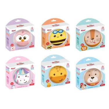 Imagem de Conjunto Refeição Infantil Papinha: Prato + 2 Talheres  Zoop - Zoop To