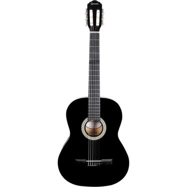 Imagem de Violão Acústico de Nylon N14 para Estudo Confortável e Leve Preto Giannini