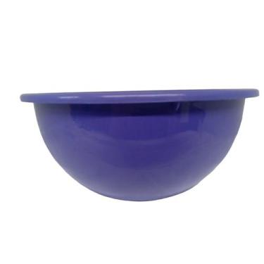 Imagem de Bacia Plástica Redonda de Cor Viva sem tampa com 35x15cm - Plasticos C