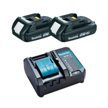 Imagem de Carregador De Bateria DC18WC + 2 Baterias 18v 1,5ah Makita