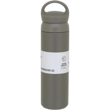 Imagem de Garrafa Térmica Kettlebell Home&Co 26x7x7cm INOX Verde 480ml para Serv