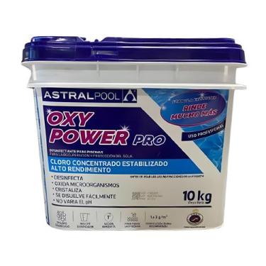 Imagem de Astralpool Cloro Granulado Multi-ação Oxypower PRO 10KG: Água Pura Cri