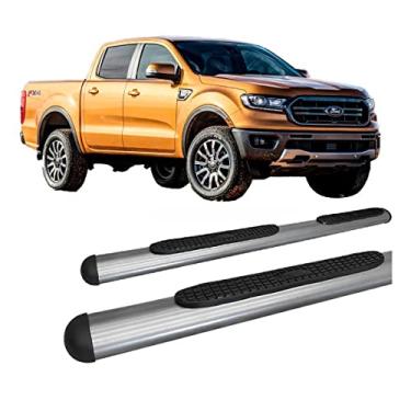 Imagem de Estribo Ranger 2013 a 2020 OVAL OBLONGO GRAFITE C/D