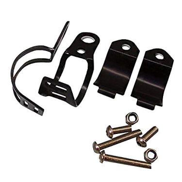 Imagem de PerfecTech 1 par de braçadeira de suporte para montagem com indicador de luz de seta modificada para motocicleta de metal 30-45 mm