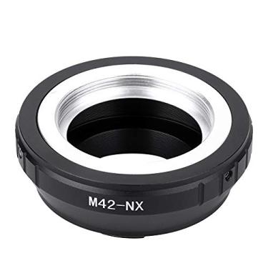 Imagem de Anel adaptador de lente de câmera, ajuste de abertura manual M42-NX anel para câmeras Samsung NX11 NX10 NX5 (não é para NX1000 NX2000)