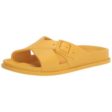Imagem de Lucky Brand Sandália feminina Roseleen Slide, Mimosa, 37