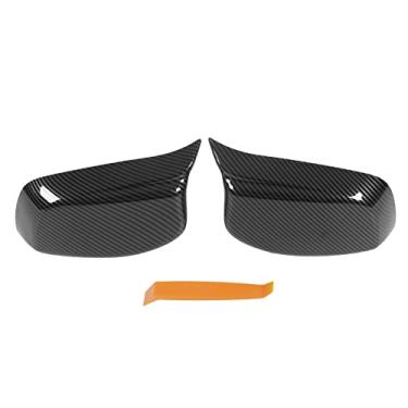 Imagem de Aramox Tampa do Espelho Lateral Apto para 5 6 SéRie E60 E61 E63 E64 2003-2007 (Nota: Não Apto para Modelos M5), Tampa do Espelho Porta Lado Direito Esquerdo Acabamento do Espelho Retrovisor (Estilo