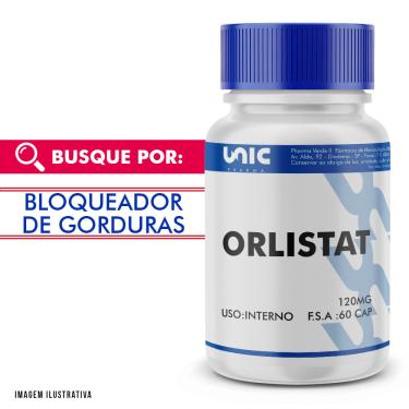 Imagem de Orlistate 120 mg 60 capsulas