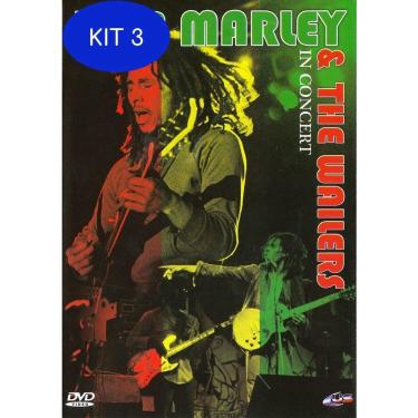 Imagem de Kit 3 dvd Bob Marley & The Wailers In Consert