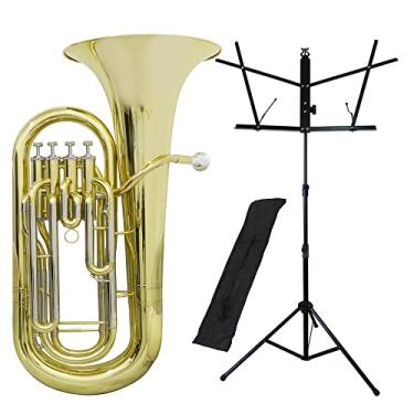 Imagem de Kit Bombardino de 4 Chaves EP340 New York + Estante de Partitura S1
