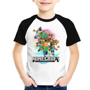 Imagem de Camiseta Camisa Creeper Minecraft Jogo Minecraft Unissex - Modatop