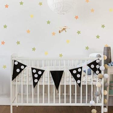 Imagem de Adesivo de Parede Infantil Estrelas Verdes 162un