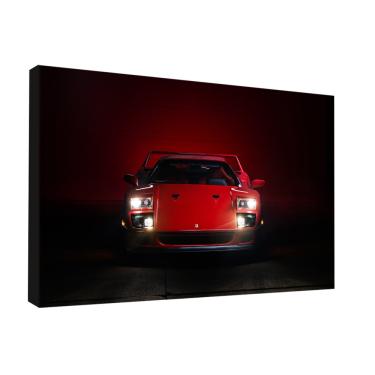 Imagem de Quadro Ferrari F40 Vermelha Frente -- BR ARTES