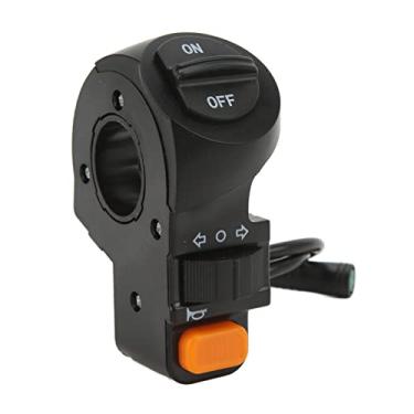 Imagem de Interruptor De Luz De Bicicleta Elétrica, Interruptor De Luz De Giro De Bicicleta, Montagem No Guiador ABS à Prova D'água De Interruptor De Luz De Giro De Bicicleta Para Scooter Elétr