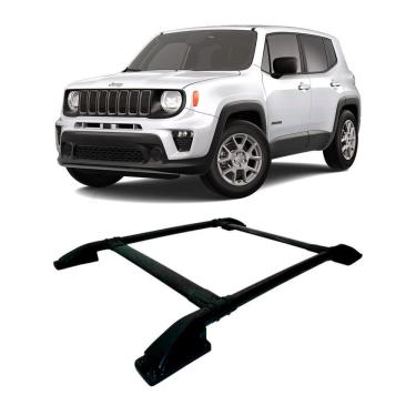 Imagem de Rack De Teto Bagageiro Colado Jeep Renegade 2015 Até 2023