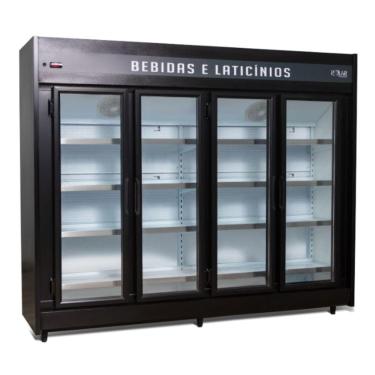 Imagem de Expositor Refrigerado Auto Serviço Polar 2.50m 4 Portas PEVCA-220v