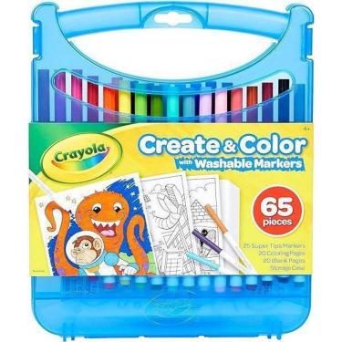 Imagem de Maleta Crayola Super Tips Laváveis - 65 Peças