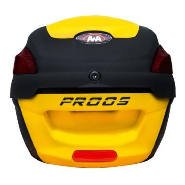 Imagem de BAULETO AWA MODELO PROOS 41 LITROS COM TAMPA AMARELO