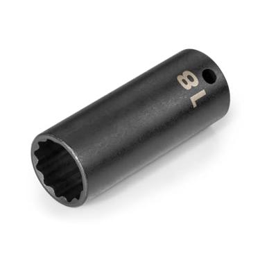 Imagem de TEKTON Chave de 9,5 mm (3/8") x soquete de impacto de 12 pontos de profundidade | SID13318