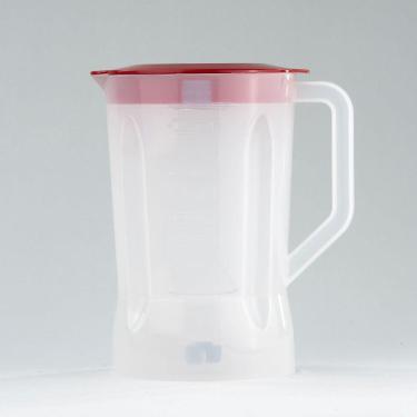 Imagem de 9243 - Copo Mondial L1000 Translúcido (tampa Vermelha)