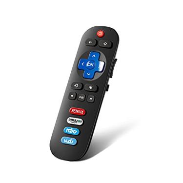 Imagem de Controle remoto adequado para TCL Roku TV Remote 32S3750 40FS3750 55UP120 40FS4610R 65US5800 32S3800 28S3750 32S3700 55UP130 50UP130 43UP130 30 30 30 2S385 0A 32S3850B 32S3850P 32s301 55US5800 55c803 55p607
