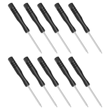 Imagem de FOCMKEAS 10 chaves de fenda T5 mini Torx, chave Torx de 80 mm (3,15") chave de fenda estrela para conserto de computadores, ferramentas de automóveis e eletrodomésticos, não magnéticas