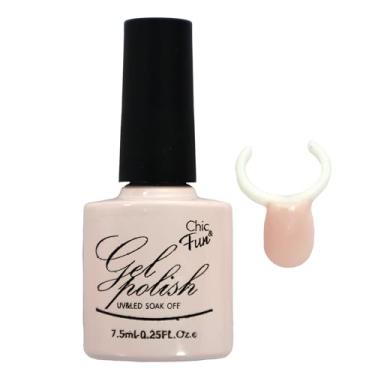Imagem de Esmalte Em Gel Chic & Fun 7,5ml Led/uv Unhas Manicure Nail C/Registro (019, x 1un)