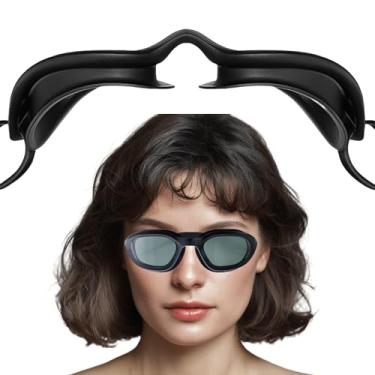 Imagem de LIZICH Ã“culos de câmara de umidade para alívio dos olhos secos, óculos de dormir hidratantes 3D com máscara de dormir macia e confortável, selada para usuários de CPAP alça ajustável