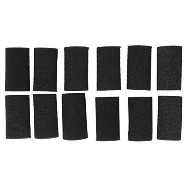 Imagem de Esponja de filtragem de tanque de peixes de aquário de 12 unidades, substituição de entrada de lagoa de filtro de coluna de esponja, capa de esponja de filtro para tanque de