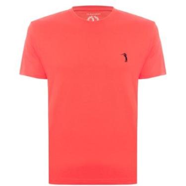 Imagem de Camiseta Laranja Lisa Aleatory-Masculino