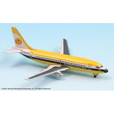Imagem de Royal Brunei V8-UEB 737-200 Airplane Miniature Model Metal Die-Cast 1:500 Part# A015-IF5732006