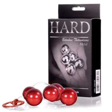 Imagem de Bolinha Tailandesa Metal Cor Vermelho Hard