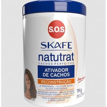 Imagem de Skafe Ativador De Cachos Reconstrução Natutrat Sos 1Kg
