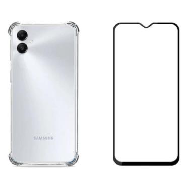 Imagem de Capa Capinha Anti Impacto Para Galaxy A05 + Pelicula 3d - Mustangshop