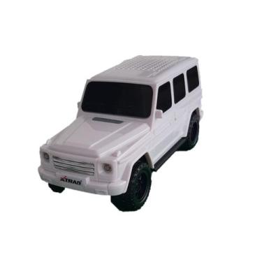 Imagem de Caixa som portatil bluetooth fm usb 8w mbrabu branco ws-601 - anatel 1