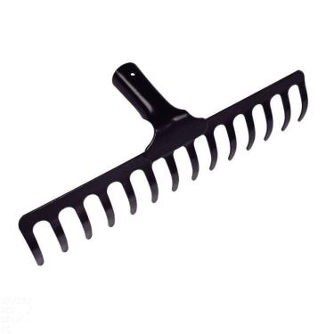 Imagem de Ancinho Leve 14 Dentes Aço Com Cabo - Tramontina